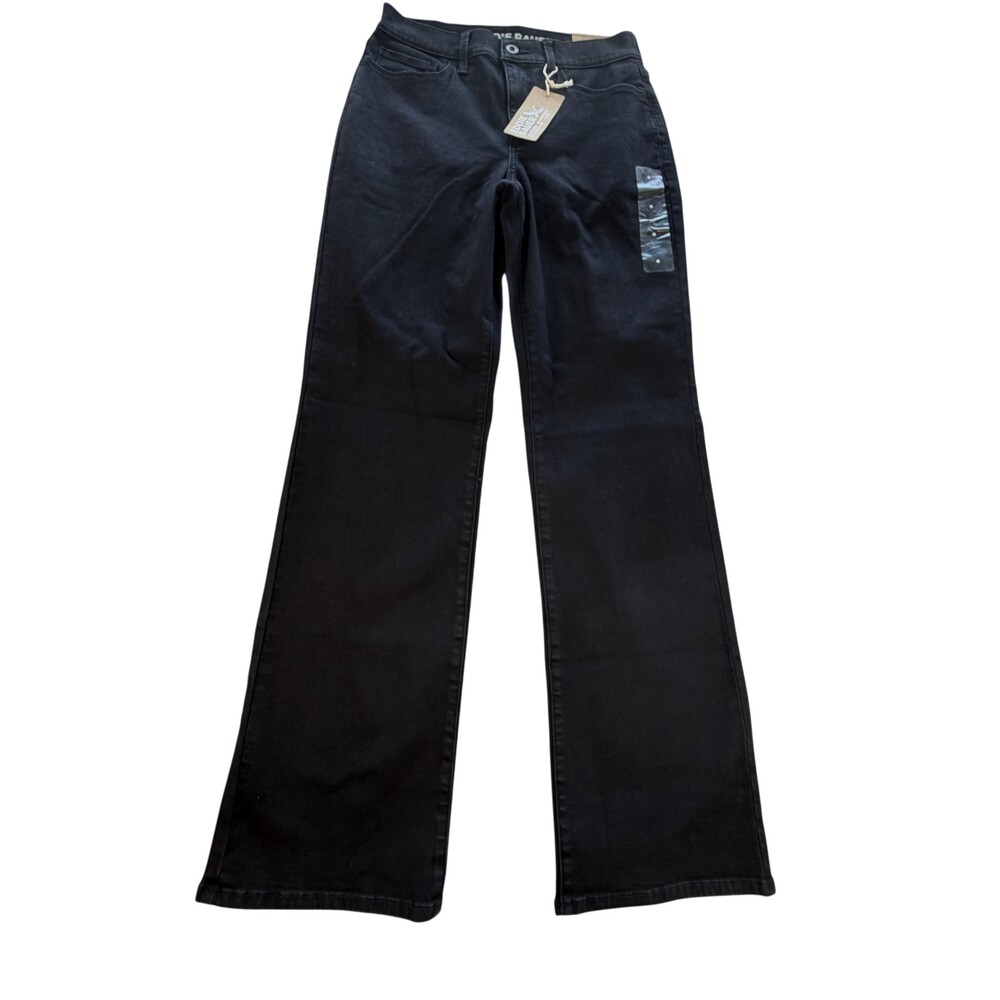 Eddie Bauer WR Venture Stretch Bootcut Jeans Womens 6 Black High Rise 28x31